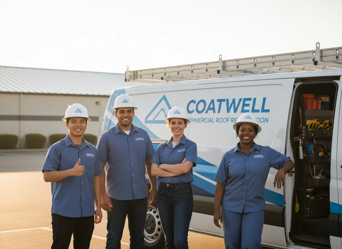Commercial roof coating company in South Vienna, OH